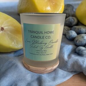 Lemon Blueberry Crumble Scented Candle 14 oz.